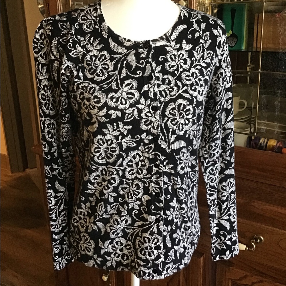 August Silk cardigan